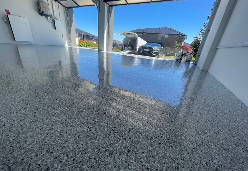 Garage Epoxy Flooring Project in Melbourne