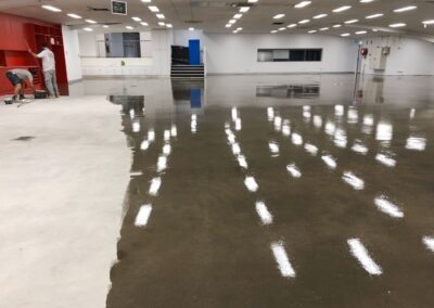 Workshop Epoxy Flooring Project in Melbourne