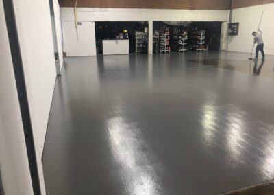 Workshop Epoxy Flooring Project in Melbourne