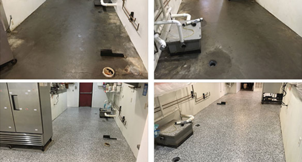 Epoxy Flooring in commercial Kitchen of Melbourne