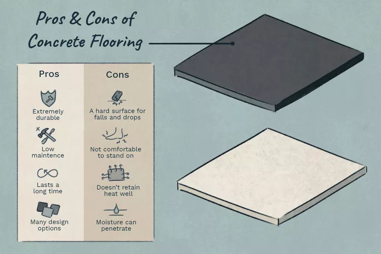 The Pros and Cons of Floor Concreting- a brief explanation on advantages and disadvantages of floor concreting